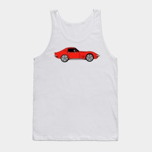 Monza Red C3 Corvette Tank Top